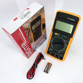 Мультиметр цифровий тестер Digital Multimeter DT9205A зі звуком, для автомобіля, гарний мультиметр. Зображення №10