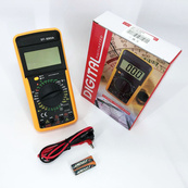 Мультиметр цифровий тестер Digital Multimeter DT9205A зі звуком, для автомобіля, гарний мультиметр. Зображення №12