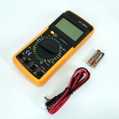 Мультиметр цифровий тестер Digital Multimeter DT9205A зі звуком, для автомобіля, гарний мультиметр. Зображення №15