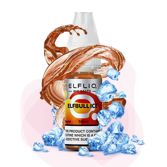 Рідина ELFLIQ 30мл 5%. Енергетик (Elfbull Ice) Рідина ELFLIQ 30мл 5%. Енергетик (Elfbull Ice)