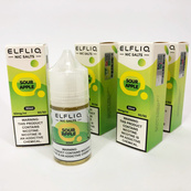 Жидкость ELFLIQ 30 мл 5%. Кислое яблоко (Sour Apple). Изображение №2