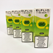 Жидкость ELFLIQ 30 мл 5%. Кислое яблоко (Sour Apple). Изображение №7