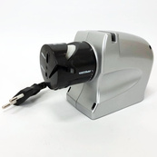 Электрическая точилка для ножей и ножниц ELECTRIC SHARPENER 220В, Электронная точилка для заточки ножей. Изображение №2
