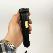 Тактичний ліхтар Police BL-A95-P50+COB (2 режими), надпотужний ліхтарик, ліхтарик світлодіодний для туриста. Зображення №4 Тактичний ліхтар Police BL-A95-P50+COB (2 режими), надпотужний ліхтарик, ліхтарик світлодіодний для туриста. Зображення №4