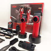 Набір VGR 2 в 1 V-001 V-977 RED, акумуляторна машинка для стрижки та триммер. Колір: червоний. Зображення №15