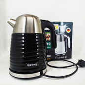 Чайник електричний Rainberg RB-2315 1.8л 2200Вт Black. Зображення №2 Чайник електричний Rainberg RB-2315 1.8л 2200Вт Black. Зображення №2