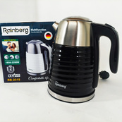 Чайник електричний Rainberg RB-2315 1.8л 2200Вт Black. Зображення №4 Чайник електричний Rainberg RB-2315 1.8л 2200Вт Black. Зображення №4