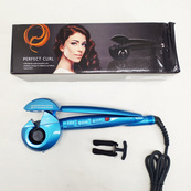 Щипці BALALISI Perfect Curl спіральна плойка для завивки волосся, міні плойка гофре, стайлер для укладання Blue. Зображення №2