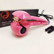 Щипці BALALISI Perfect Curl спіральна плойка для завивки волосся, міні плойка гофре, стайлер для укладання Pink. Зображення №2 Щипці BALALISI Perfect Curl спіральна плойка для завивки волосся, міні плойка гофре, стайлер для укладання Pink. Зображення №2