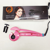 Щипці BALALISI Perfect Curl спіральна плойка для завивки волосся, міні плойка гофре, стайлер для укладання Pink. Зображення №5 Щипці BALALISI Perfect Curl спіральна плойка для завивки волосся, міні плойка гофре, стайлер для укладання Pink. Зображення №5