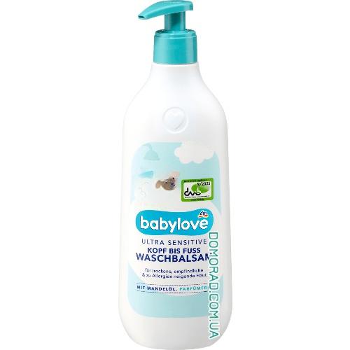 Babylove Гель для миття Waschbalsam Ultra Sensitive 500мл Babylove Гель для миття Waschbalsam Ultra Sensitive 500мл