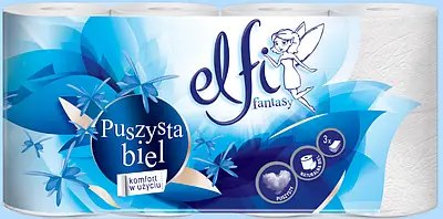 Туалетная бумага хлопок Elfi 10 шт Туалетная бумага хлопок Elfi 10 шт
