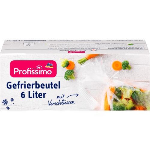 Profissimo Мішки для заморожування (на 6л) 30шт. Profissimo Мішки для заморожування (на 6л) 30шт.