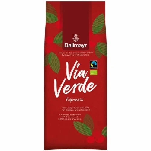 Кава в зернах Dallmayr Via Verde Organic Espresso 1 кг Кава в зернах Dallmayr Via Verde Organic Espresso 1 кг