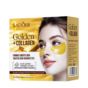 Патчі під очі проти зморщок Sadoer Golden + Collagen Smooth Wrinkles, 60 штук. Зображення №3