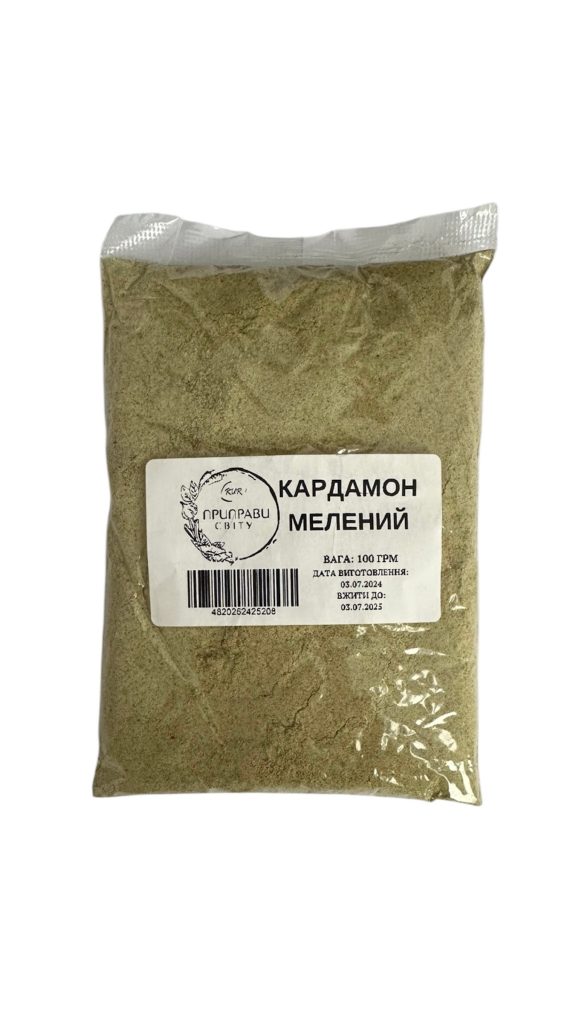 Кардамон Мелений Приправи Світу 100 г Кардамон Мелений Приправи Світу 100 г
