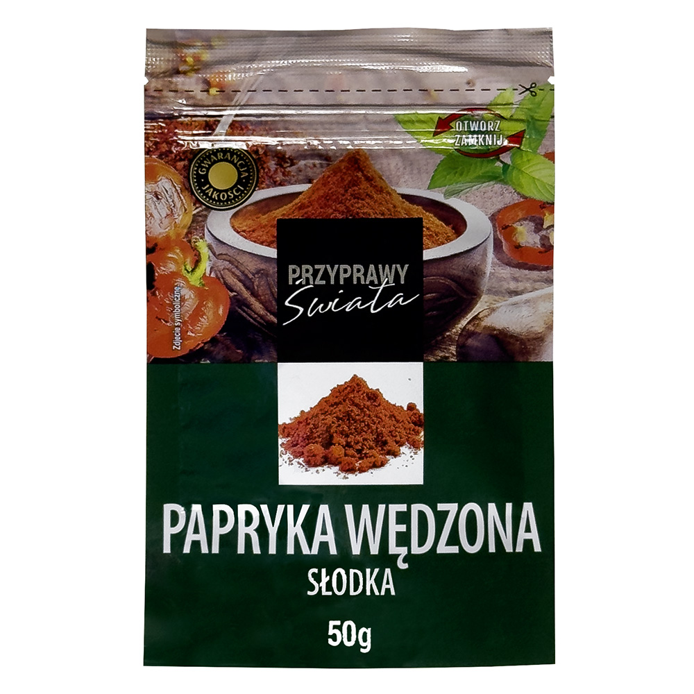 Паприка сладкая копченая Przyprawy Swiata 50 г Паприка сладкая копченая Przyprawy Swiata 50 г