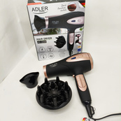 Фен для волос с ионизацией Adler AD 2248 Black 2200Вт. Изображение №8