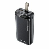 Зовнішній акумулятор Power bank Awei PA-12 30000mAh PD22,5W швидка зарядка. Зображення №3 Зовнішній акумулятор Power bank Awei PA-12 30000mAh PD22,5W швидка зарядка. Зображення №3