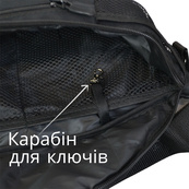 Качественная большая сумка - бананка на 8 карманов, мужская женская поясная сумка, черная из ткани. Изображение №23 Качественная большая сумка - бананка на 8 карманов, мужская женская поясная сумка, черная из ткани. Изображение №23