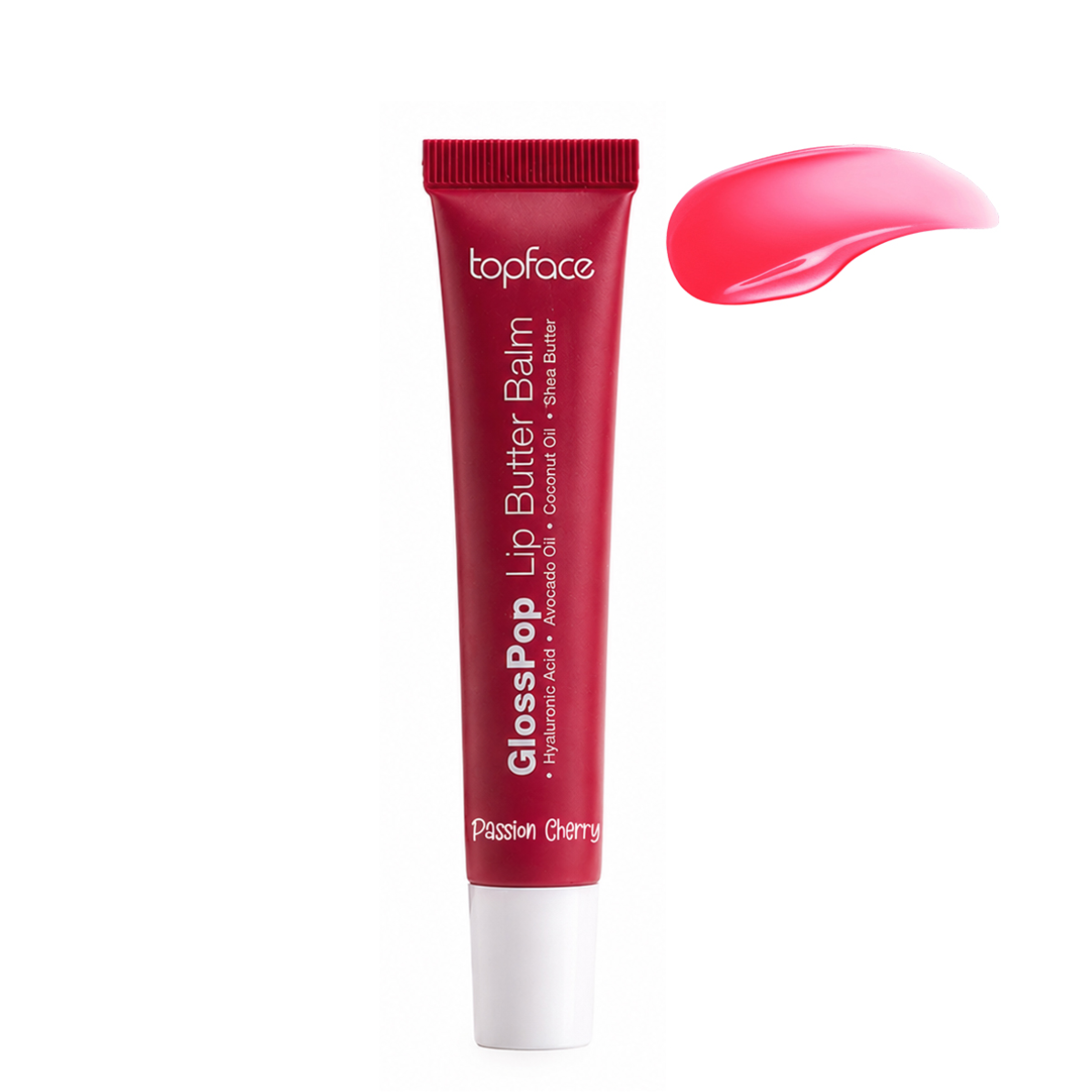 Блеск-бальзам для губ TopFace Gloss Pop Lip Butter Balm PT161, 003 Passion Cherry Вишневый Блеск-бальзам для губ TopFace Gloss Pop Lip Butter Balm PT161, 003 Passion Cherry Вишневый