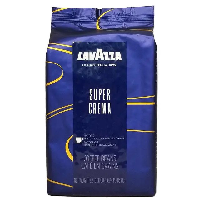 Кава в зернах Lavazza Super Crema 1 кг Кава в зернах Lavazza Super Crema 1 кг