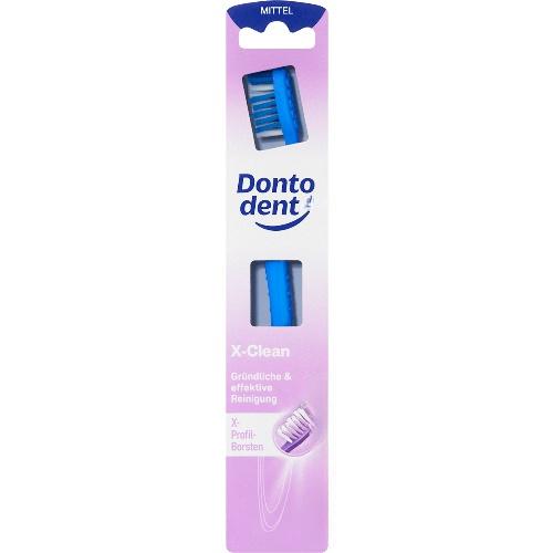 Dontodent Зубная щетка X-clean Mittel средняя Dontodent Зубная щетка X-clean Mittel средняя