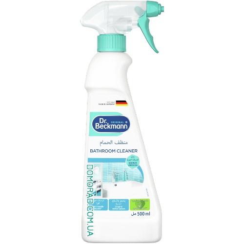 Dr Beckmann Спрей для чистки ванны Bathroom Cleaner 500ml Dr Beckmann Спрей для чистки ванны Bathroom Cleaner 500ml