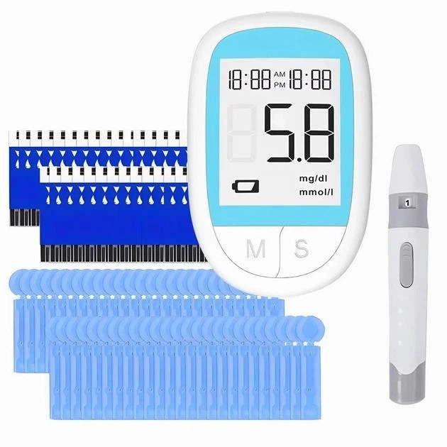 Глюкометр електронний Blood Glucose Meter BGM503 вимірювач рівня цукру в крові портативний Глюкометр електронний Blood Glucose Meter BGM503 вимірювач рівня цукру в крові портативний