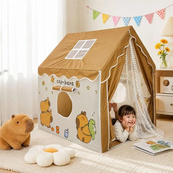Детский игровой шатер-домик с капибарой 120х100х130 см с окнами Brown. Изображение №5 Детский игровой шатер-домик с капибарой 120х100х130 см с окнами Brown. Изображение №5