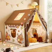 Детский игровой шатер-домик с капибарой 120х100х130 см с окнами Brown. Изображение №10 Детский игровой шатер-домик с капибарой 120х100х130 см с окнами Brown. Изображение №10