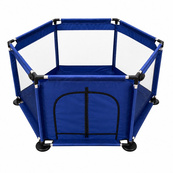Детский игровой манеж для детей складной детский манеж 120х100х55см Blue. Изображение №2