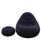 Надувное кресло с пуфом для отдыха AIR SOFA велюровое Purple. Изображение №8 Надувное кресло с пуфом для отдыха AIR SOFA велюровое Purple. Изображение №8