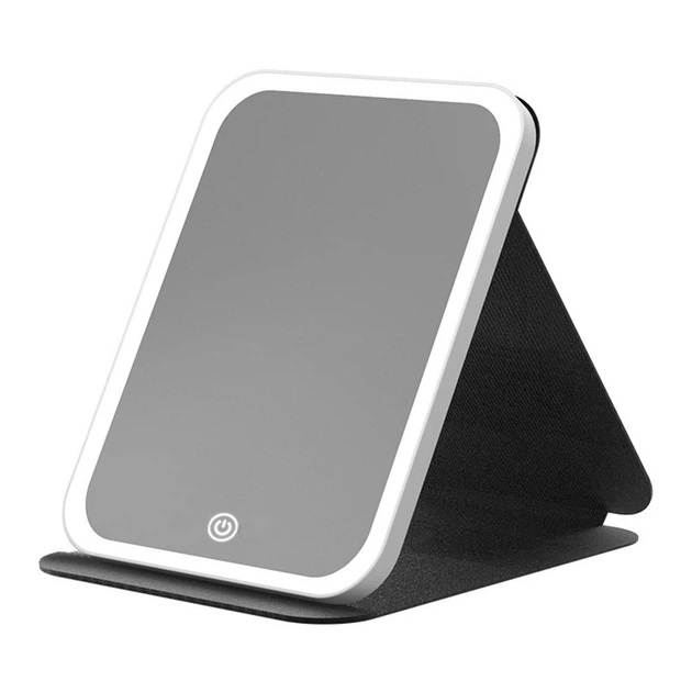 Дзеркало з LED підсвічуванням makeup mirror Black Дзеркало з LED підсвічуванням makeup mirror Black