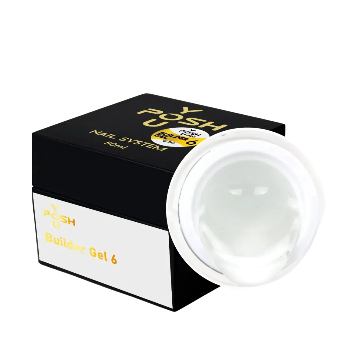 Гель для наращивания ногтей YouPOSH UV Gel/LED однофазный 50 мл № 6 Прозрачный/Clear Гель для наращивания ногтей YouPOSH UV Gel/LED однофазный 50 мл № 6 Прозрачный/Clear