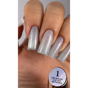 Гель-лак для ногтей Steffani Cat Eye Euphoria, 9 мл, 01 Серебристый. Изображение №2
