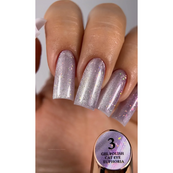 Гель-лак для ногтей Steffani Cat Eye Euphoria, 9 мл, 03 Лиловый. Изображение №2