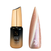 Гель-лак для ногтей Steffani Cat Eye Euphoria, 9 мл, 02 Бежевый. Изображение №5