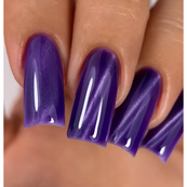 Гель-лак для ногтей Steffani Cat Eye MYSTIC, 9 мл, 05 Фиолетовый. Изображение №2 Гель-лак для ногтей Steffani Cat Eye MYSTIC, 9 мл, 05 Фиолетовый. Изображение №2
