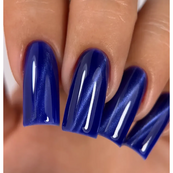 Гель-лак для ногтей Steffani Cat Eye MYSTIC, 9 мл, 06 Синий. Изображение №2