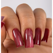 Гель-лак для ногтей Steffani Cat Eye MYSTIC, 9 мл , 08 Темно-красный. Изображение №2