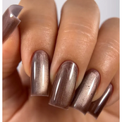 Гель-лак для ногтей Steffani Cat Eye MYSTIC, 9 мл, 10 Кофейный. Изображение №2