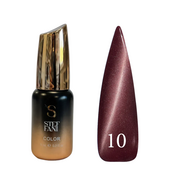 Гель-лак для ногтей Steffani Cat Eye MYSTIC, 9 мл, 10 Кофейный. Изображение №6