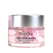 Крем для лица питательный Sadoer с коллагеном и сакурой, 50 г. Изображение №2