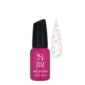 Топ для гель-лаку з глітером "Рожеве серце" Steffani Top Heart Pink без липкого шару 9 мл. Зображення №5 Топ для гель-лаку з глітером "Рожеве серце" Steffani Top Heart Pink без липкого шару 9 мл. Зображення №5