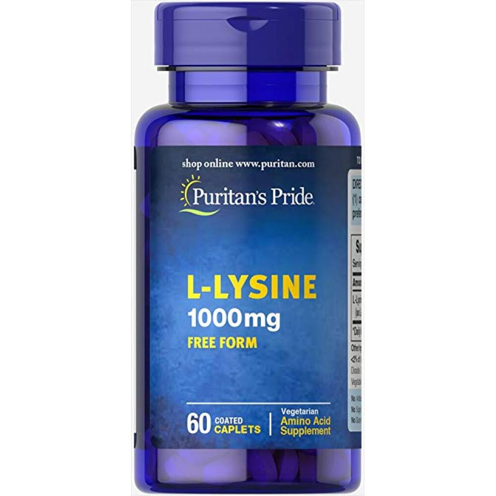 L-Lysine 1000 mg - 60 Caplets L-Lysine 1000 mg - 60 Caplets