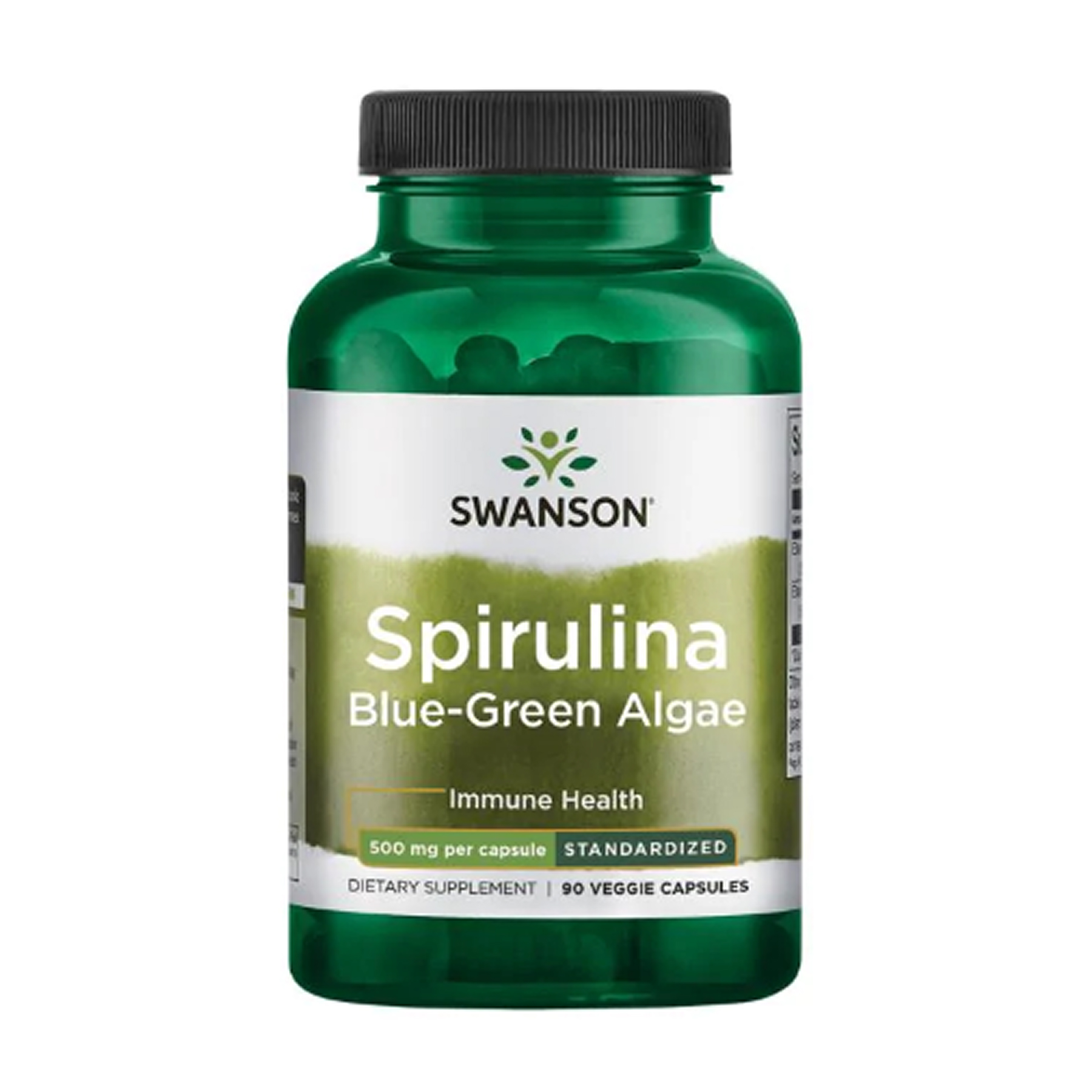 Spirulina Blue-Green Alhae 500mg - 90veg caps Spirulina Blue-Green Alhae 500mg - 90veg caps