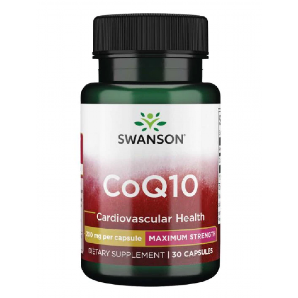 Ultra CoQ10 200 мг, 30 капсул Ultra CoQ10 200 мг, 30 капсул