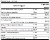 Balance B-50 Complex - 100 caps. Зображення №2 Balance B-50 Complex - 100 caps. Зображення №2