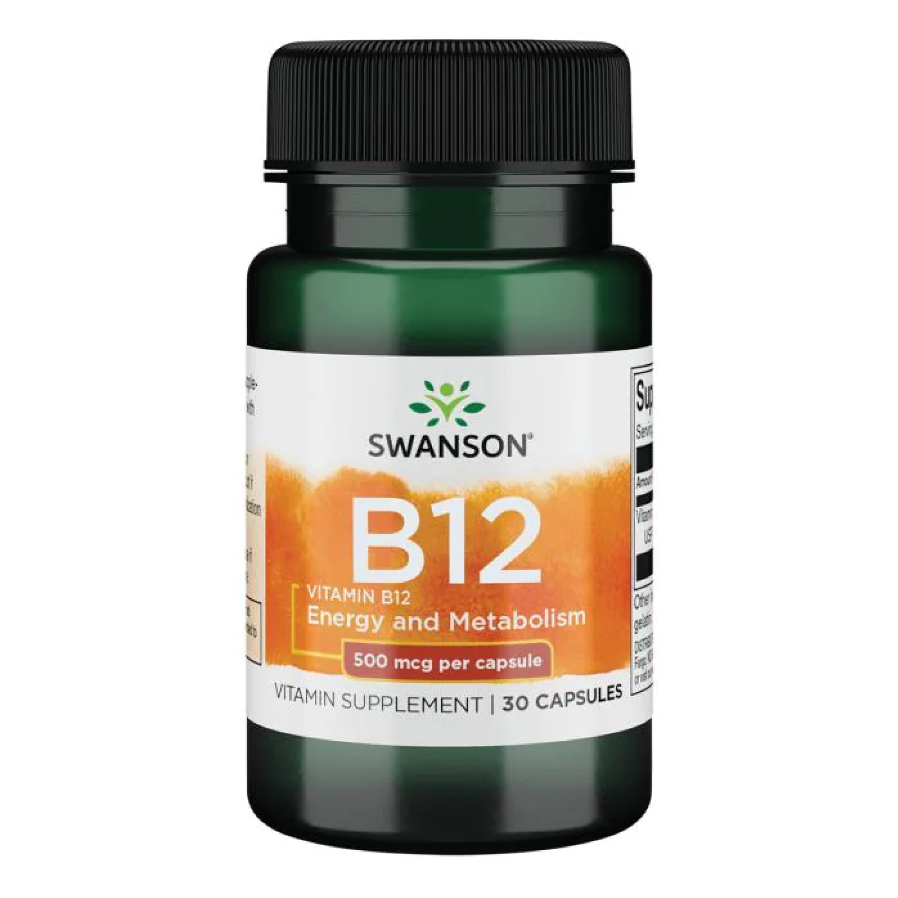 Vitamin B-12 500mcg - 30caps Vitamin B-12 500mcg - 30caps